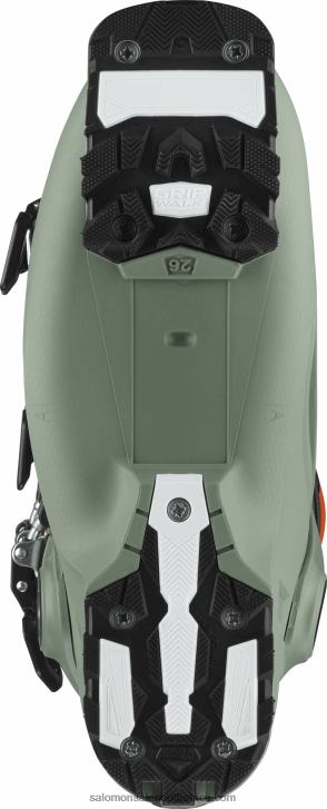 Salomon Junior - Kids\ All-Mountain Boots - Shift Pro 80T At JV8B481373 Oil Green/Black/Orange