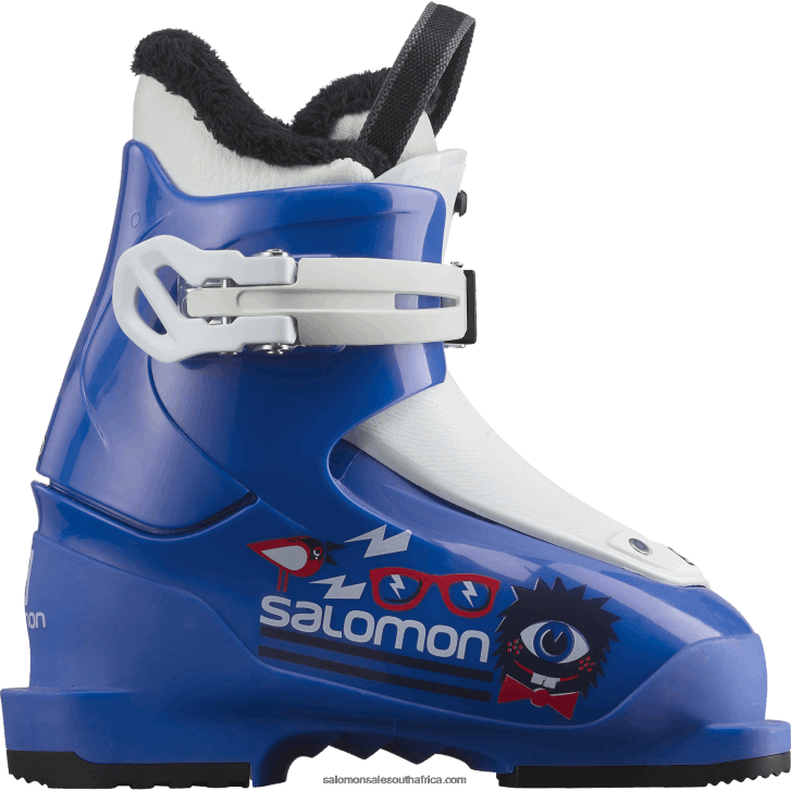 Salomon Junior - Kids All-Mountain Boots - T1 JV8B481425 Race Blue/White