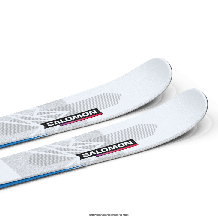 Salomon Junior - Kids\ Freeride Skis - Qst Blank Team JV8B481366 Illusion Blue/Red/Process Blue