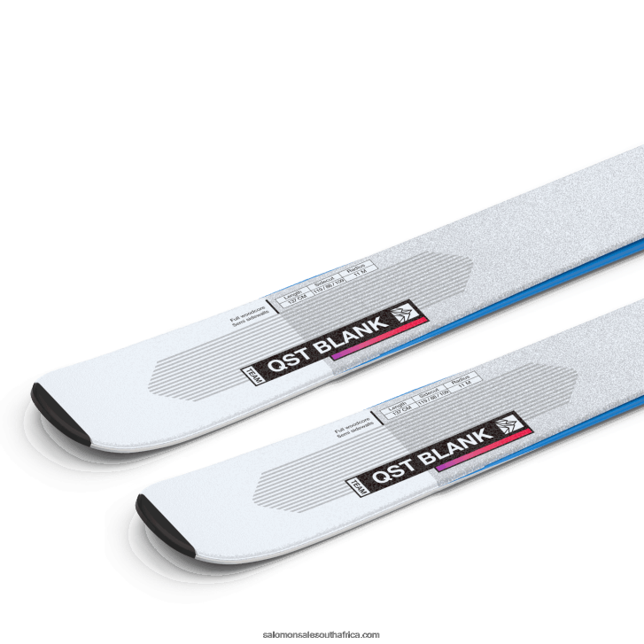 Salomon Junior - Kids\ Freeride Skis - Qst Blank Team JV8B481366 Illusion Blue/Red/Process Blue