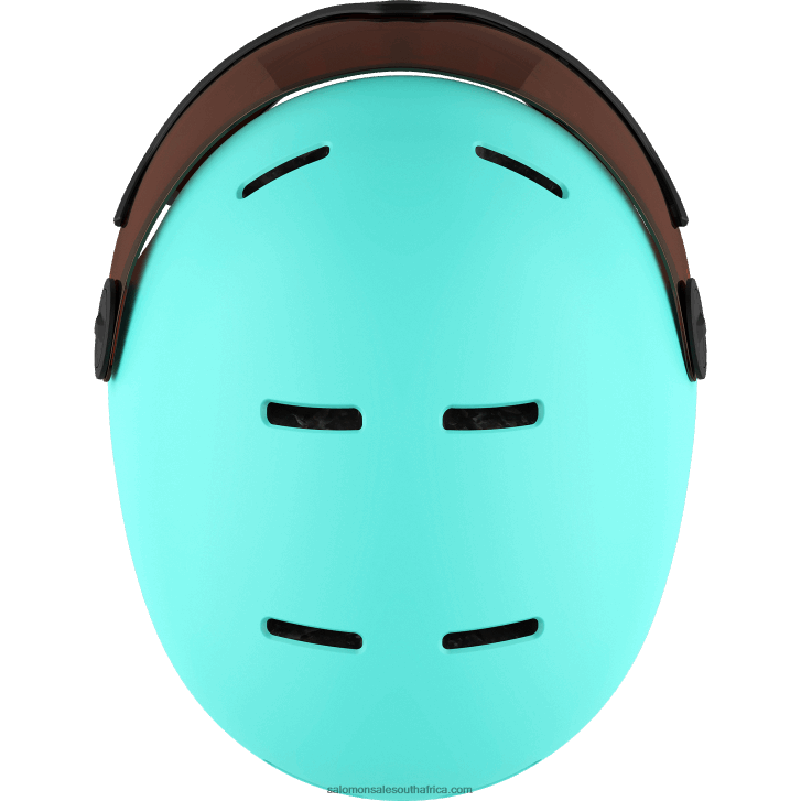 Salomon Junior - Kids\ Helmet - Grom Visor JV8B481390 Aruba Glossy
