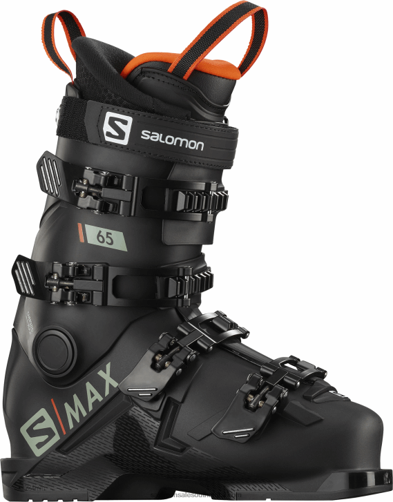 Salomon Junior - Kids On-Piste Boots - S/Max 65 JV8B481370 Black/Red