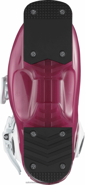 Salomon Junior - Kids\ On-Piste Boots - T2 Rt Girly JV8B481380 Rose Violet Translucent/White