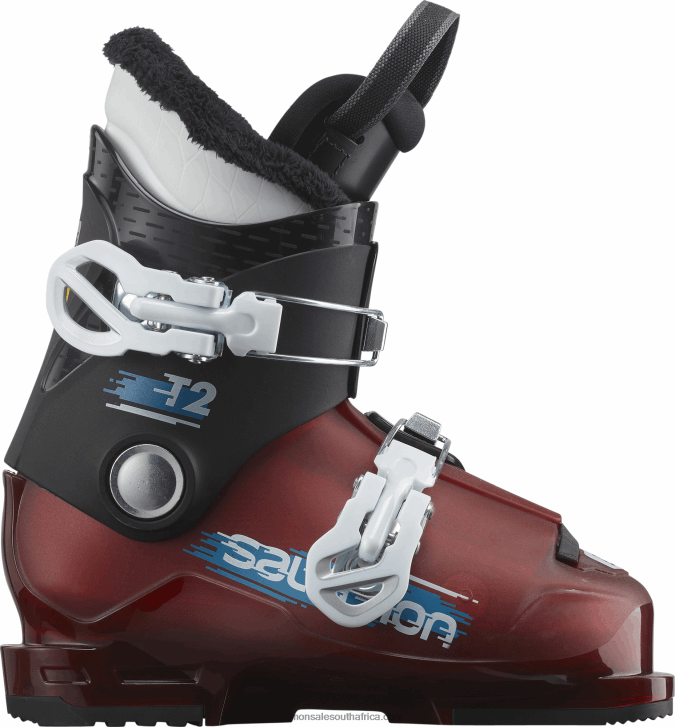 Salomon Junior - Kids On-Piste Boots - T2 Rt JV8B481379 Black/Red/White