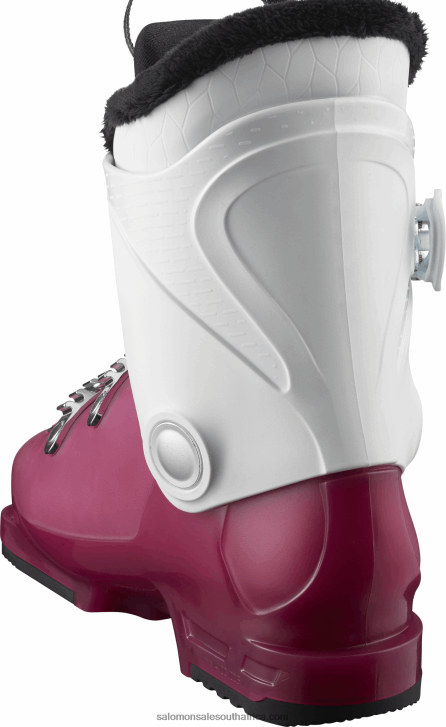 Salomon Junior - Kids\ On-Piste Boots - T3 Rt Girly JV8B481424 Rose Violet Translucent/White