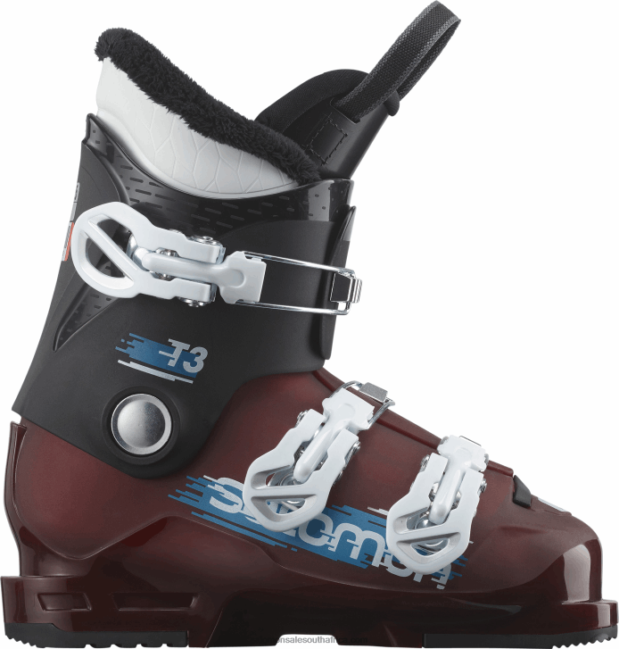 Salomon Junior - Kids On-Piste Boots - T3 Rt JV8B481377 Black/Red/White