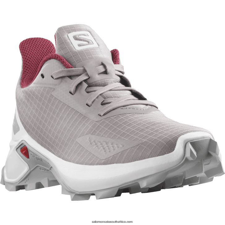 Salomon Junior - Kids\ Shoes - Alphacross Blast JV8B481350 Quail/White/Pearl Blue