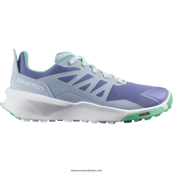 Salomon Junior - Kids Shoes - Patrol JV8B481348 Velvet Morning/Zen Blue/Mint Leaf