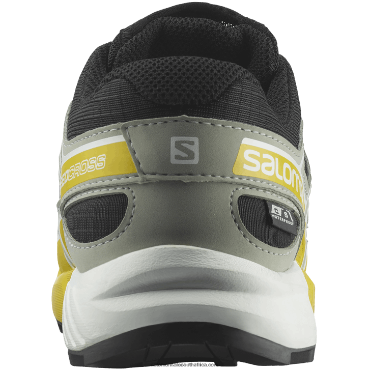 Salomon Junior - Kids\ Shoes - Speedcross Clima Waterproof JV8B481343 Black/Wrought Iron/Lemon