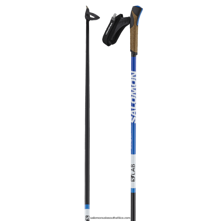 Salomon Junior - Kids Skating Classic Nordic Poles - S/Lab Carbon Jr JV8B481417 Race Blue