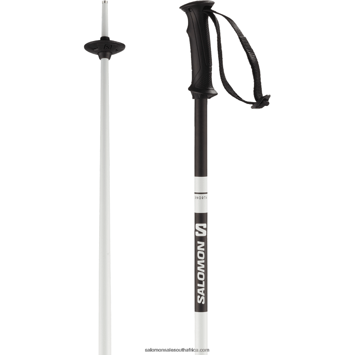Salomon Mens Alpine Poles - X North JV8B481261 White