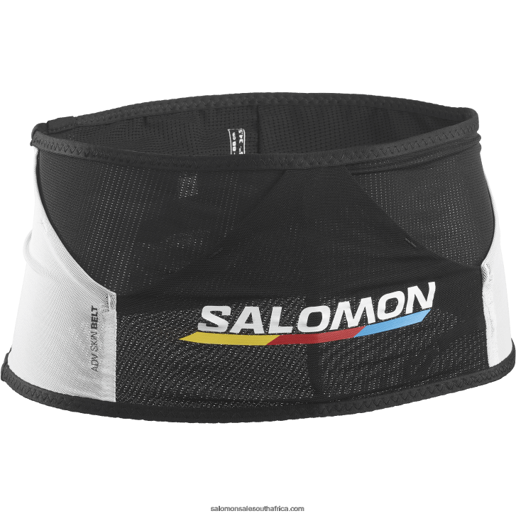 Salomon Men\s Belt - Adv Skin Race Flag JV8B48316 Black/White