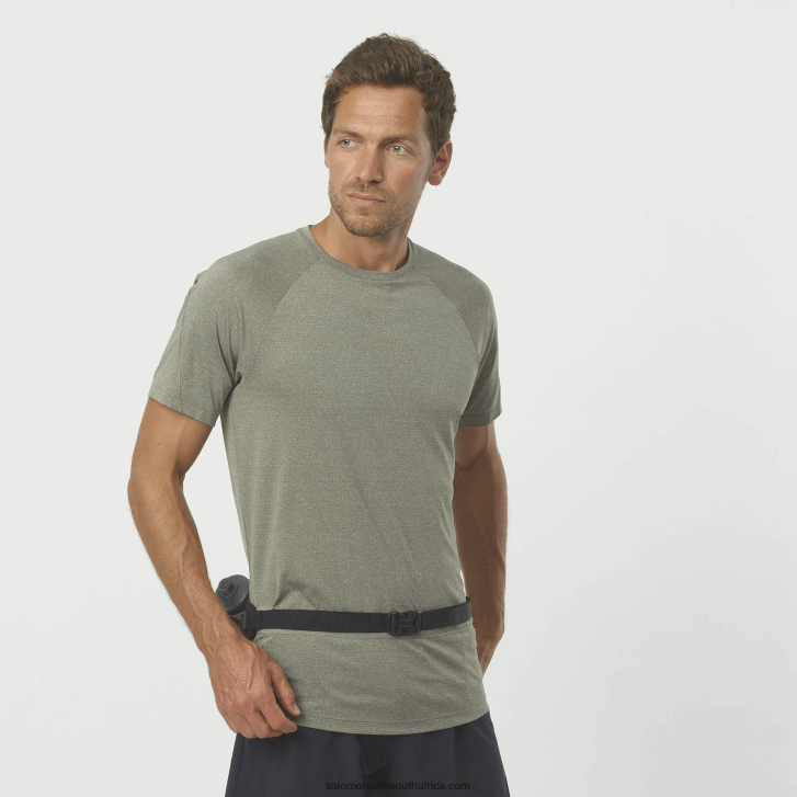 Salomon Mens Belt with 3D bottle included - Active JV8B48344 Black