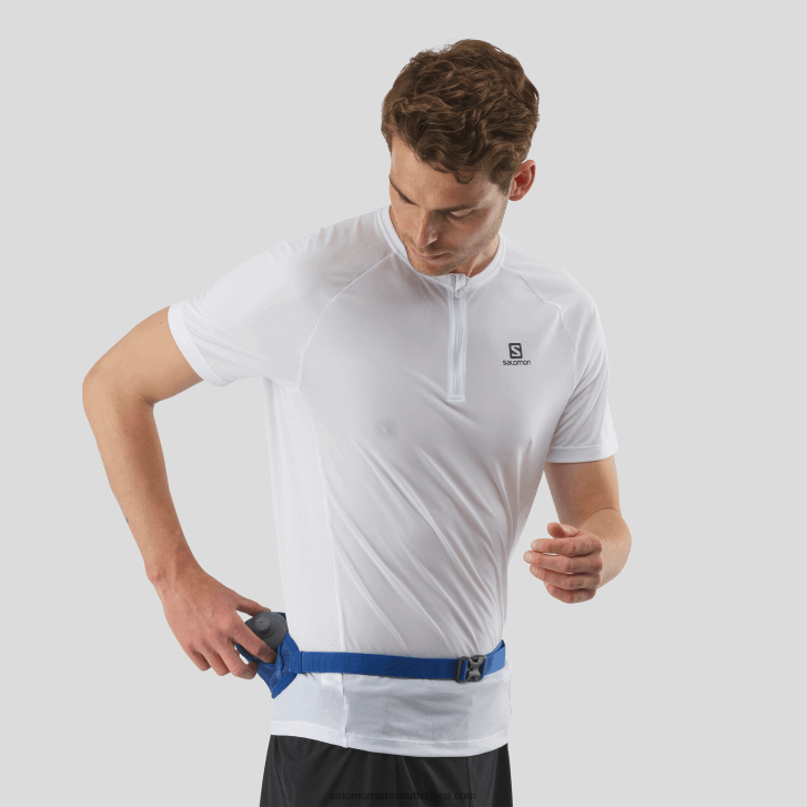 Salomon Mens Belt with 3D bottle included - Active JV8B48348 Nautical Blue/Mood Indigo