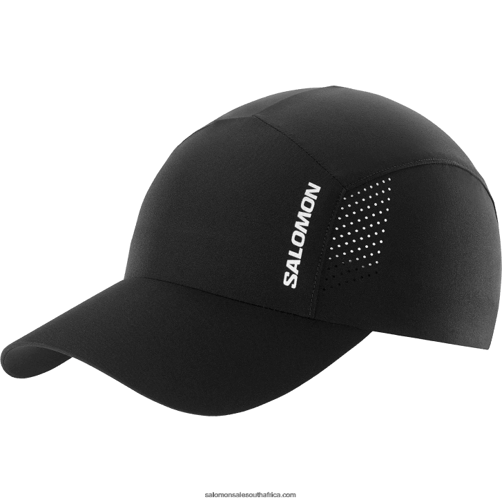 Salomon Mens Cap - Cross JV8B48424 Deep Black