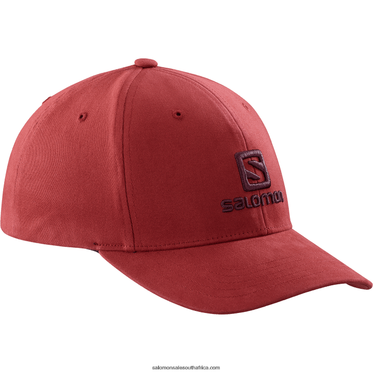 Salomon Mens Cap - Logo JV8B48456 Cabernet