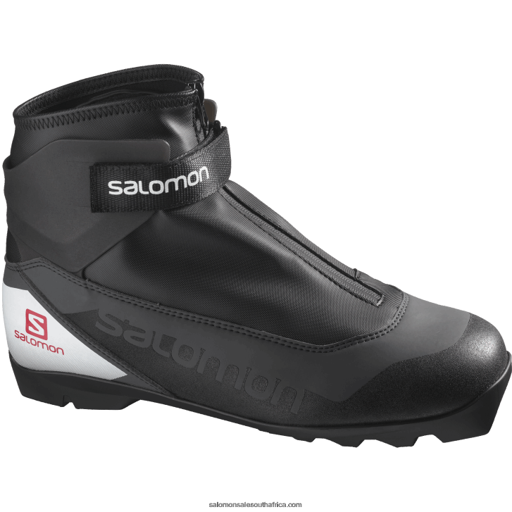 Salomon Mens Classic Nordic Boots - Escape Plus Prolink JV8B48700 Black/White/Blue