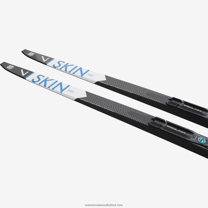 Salomon Men\s Classic Nordic Ski Package - Rc 7 Eskin Med (And Prolink Shift Pro) JV8B48688 L41392000+