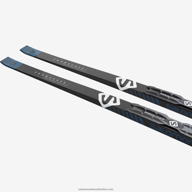 Salomon Men\s Classic Nordic Ski Package - Snowscape 7 (And Prolink Auto) JV8B48685 L409351Pm+