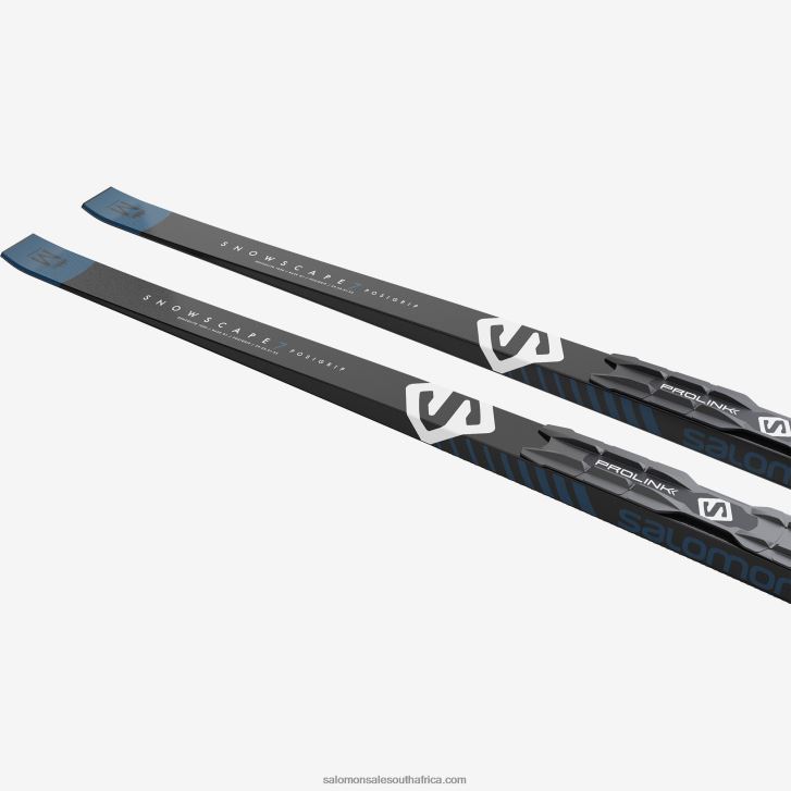 Salomon Men\s Classic Nordic Ski Package - Snowscape 7 Posigrip (And Prolink Auto) JV8B48680 L409696Pm+