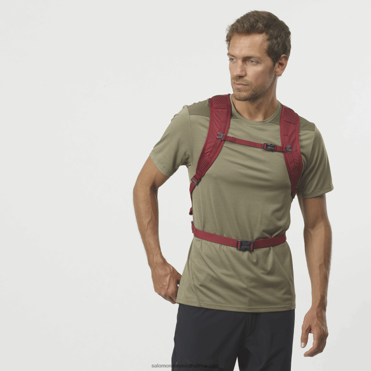 Salomon Mens Everyday Bag - Trailblazer 10 JV8B48361 Aura Orange/Biking Red