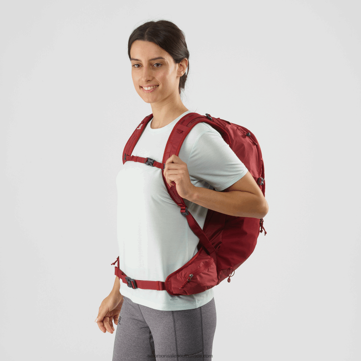 Salomon Men\s Everyday Bag - Trailblazer 30 JV8B48367 Chili Pepper/Red Dahlia/Ebony