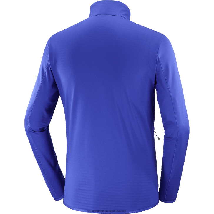 Salomon Men\s Full Zip Midlayer Jacket - Essential Lightwarm JV8B48554 Surf The Web