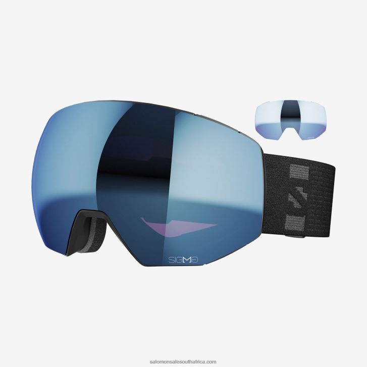 Salomon Mens Goggles - Radium Prime Sigma (And Extra Lens) JV8B48668 Black