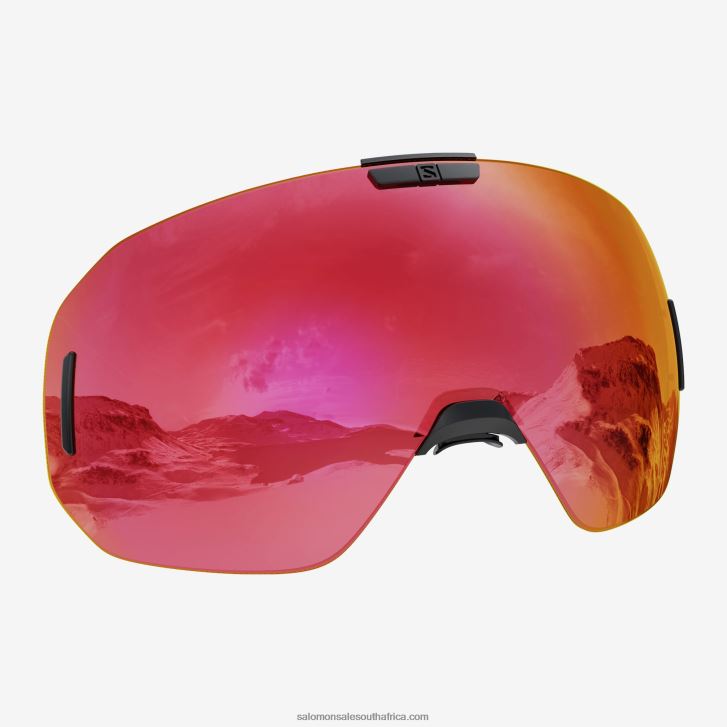 Salomon Mens Goggles - S/Max Lens Sigma Photo Ml Pink JV8B48530 Red