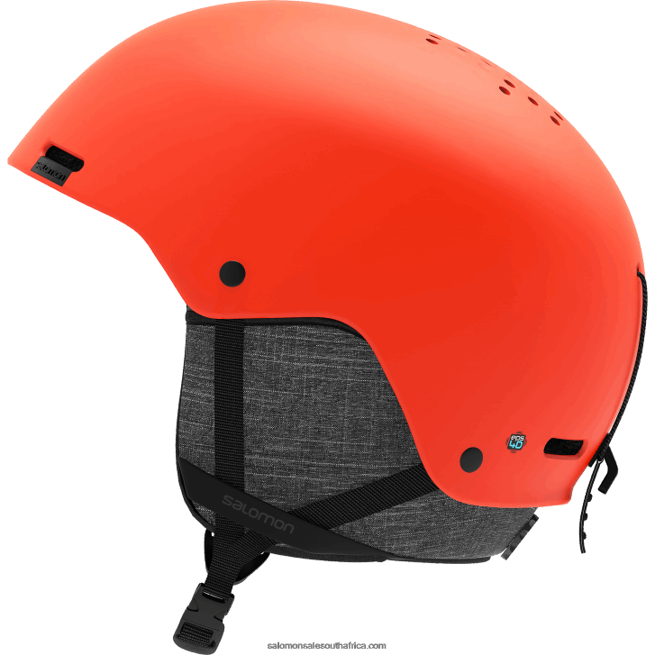 Salomon Men\s Helmet - Brigade JV8B48634 Red Orange