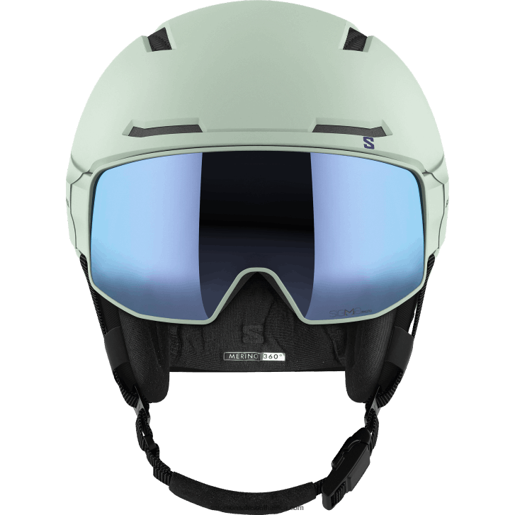 Salomon Men\s Helmet - Driver Prime Sigma Photo Mips JV8B481272 White/Moss