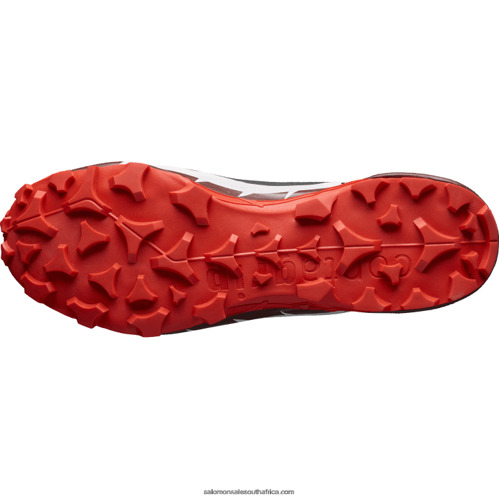 Salomon Men\s Hiking Boots - Cross Hike 2 Mid Gore-Tex JV8B4834 Black/Bitter Chocolate/Fiery Red