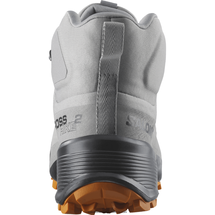 Salomon Men\s Hiking Boots - Cross Hike 2 Mid Gore-Tex JV8B4837 Gull/Marmalade/Black