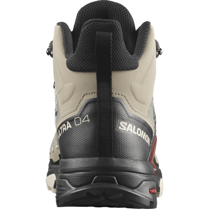 Salomon Men\s Hiking Boots - X Ultra 4 Mid Gore-Tex JV8B4811 Vintage Khaki/Black/Burnt Henna