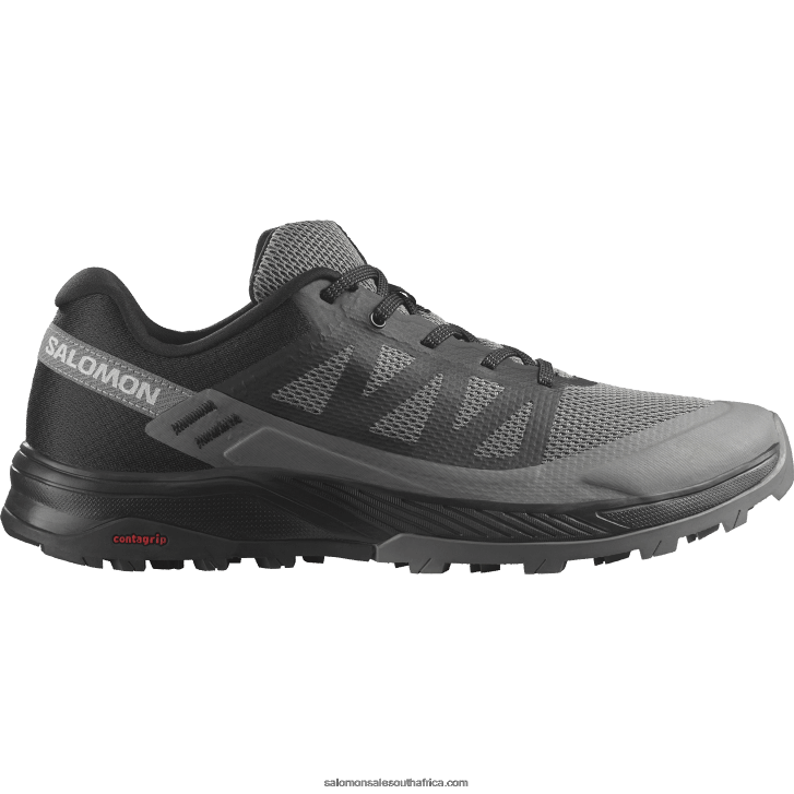 Salomon Mens Hiking Shoes - Outrise JV8B4822 Black/Pewter