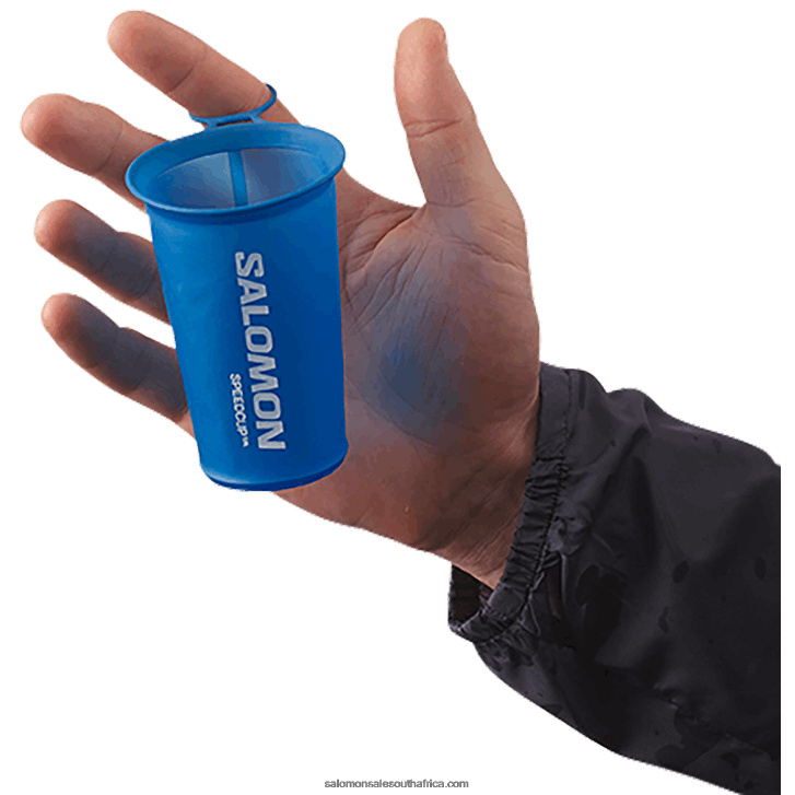 Salomon Men\s Hydration Accessories - Soft Cup Speed 150Ml/5Oz JV8B48390 Clear Blue