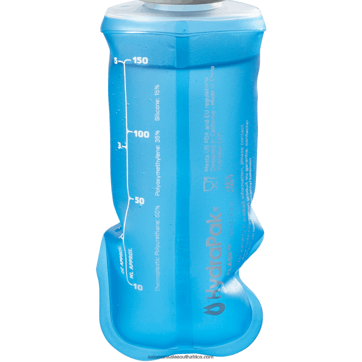 Salomon Men\s Hydration Accessories - Soft Flask 150Ml/5Oz 28 JV8B48389 Clear Blue
