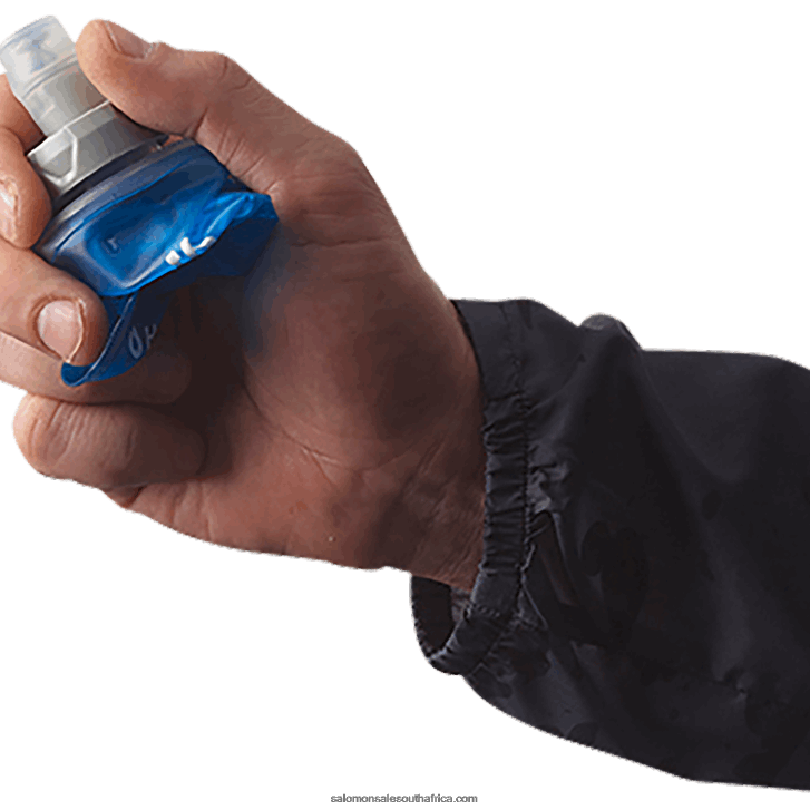 Salomon Men\s Hydration Accessories - Soft Flask 150Ml/5Oz 28 JV8B48389 Clear Blue