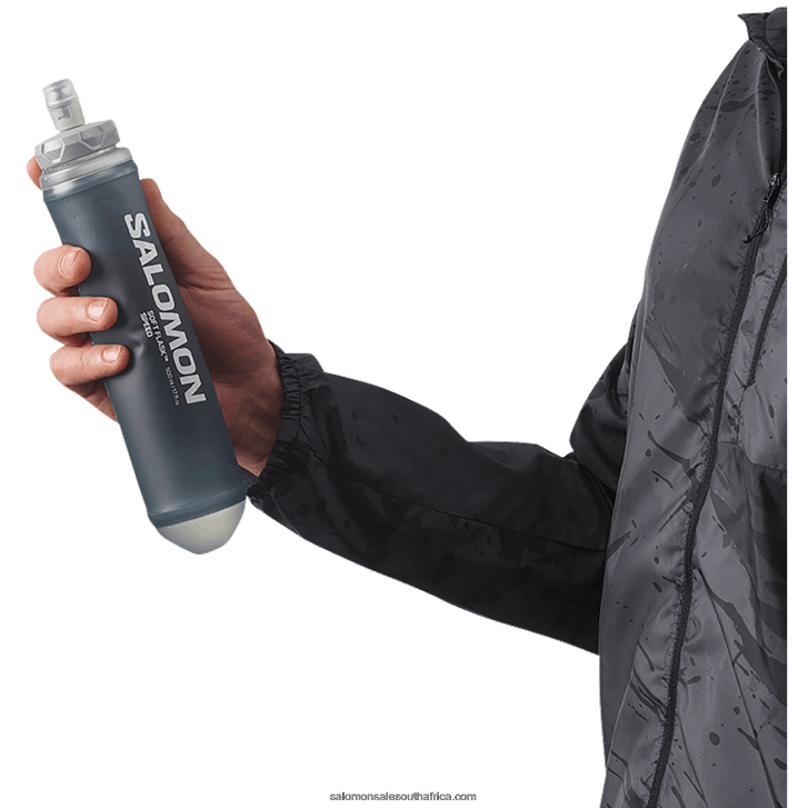 Salomon Men\s Hydration Accessories - Soft Flask 500Ml/17Oz Speed 42 JV8B48393 Slate Grey