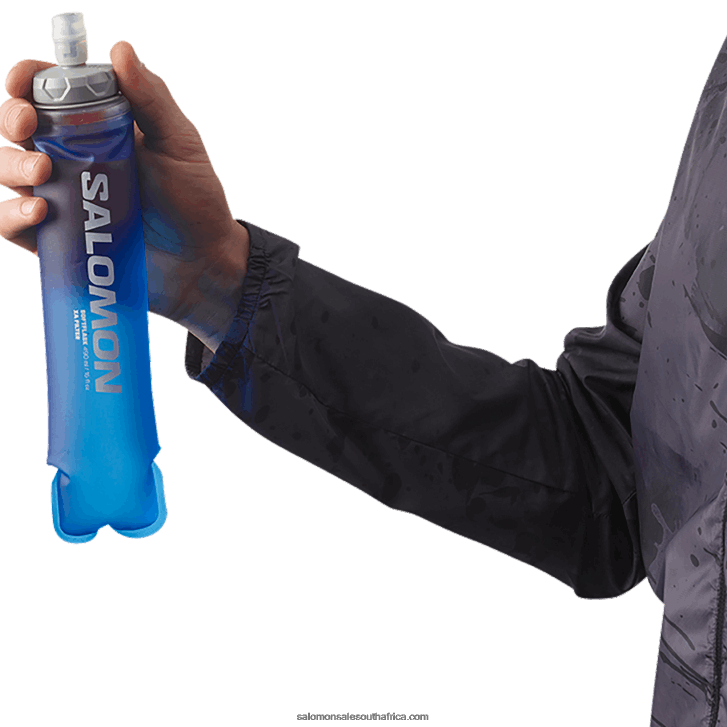 Salomon Men\s Hydration Accessories - Soft Flask Xa Filter 490Ml/16Oz 42 JV8B481208 Clear Blue