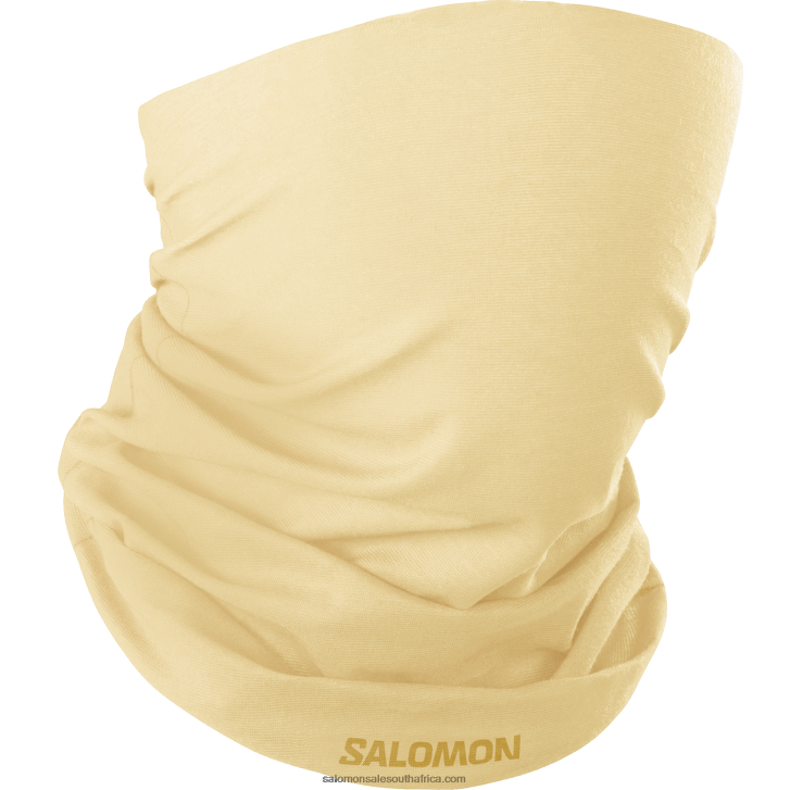 Salomon Mens Neckwarmer - Cross JV8B48446 Mojave Desert