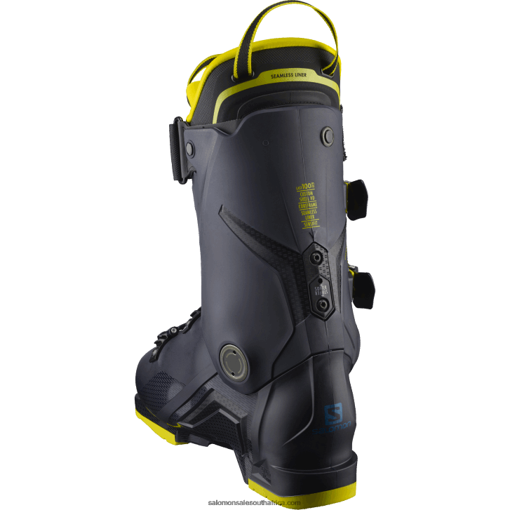 Salomon Men\s On-Piste Boots - S/Pro 130 JV8B481217 Night Sky/Safety Yellow/Medieval Blue