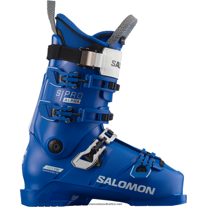 Salomon Mens On-Piste Boots - S/Pro Alpha 130 El JV8B481215 Race Blue/White