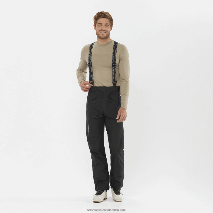 Salomon Mens Pants - Mtn Gore-Tex JV8B48256 Deep Black