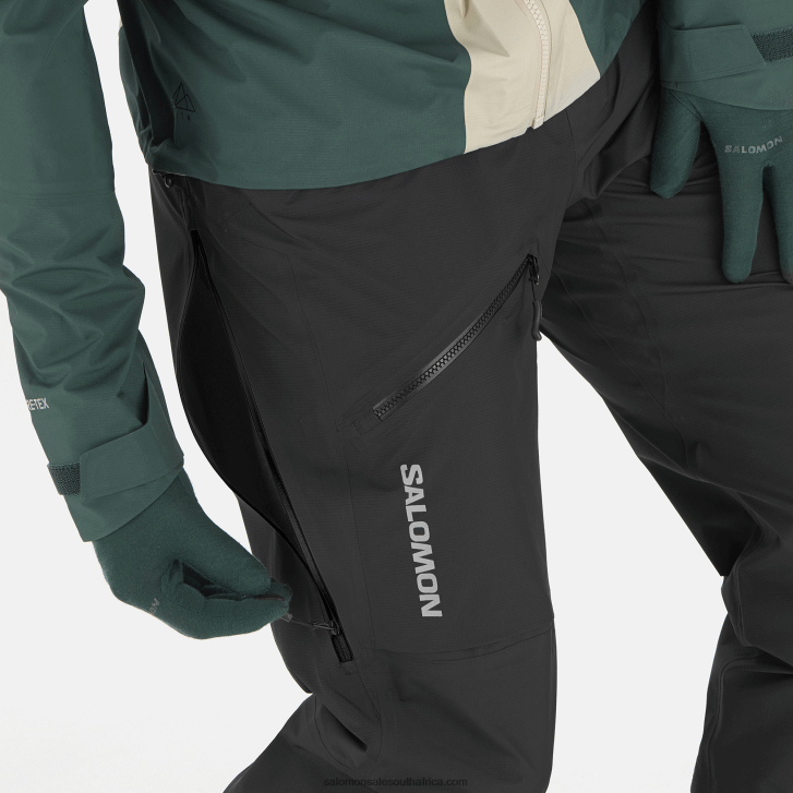 Salomon Men\s Pants - Mtn Gore-Tex JV8B48256 Deep Black