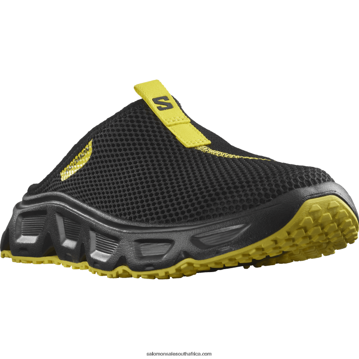 Salomon Men\s Recovery Shoes - Reelax Slide 60 JV8B481488 Black/Buttercup