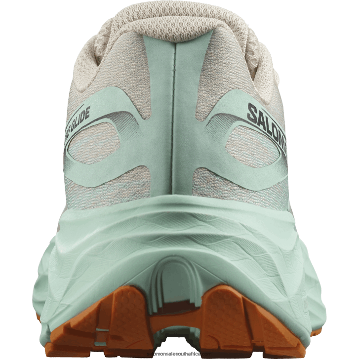 Salomon Men\s Running Shoes - Aero Glide JV8B481066 Bleached Sand/Yucca/Orange Pepper