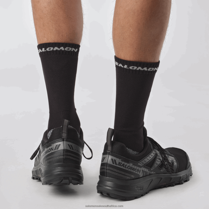 Salomon Men\s Running Shoes - Wander JV8B481486 Black/Pewter/Frost Gray