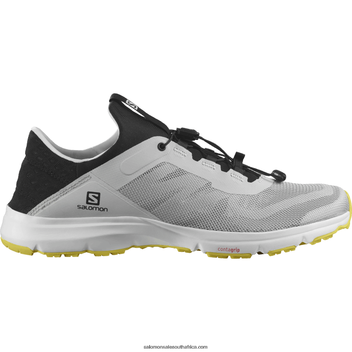 Salomon Mens Sandals - Amphib Bold 2 JV8B481081 Lunar Rock/Black/Buttercup