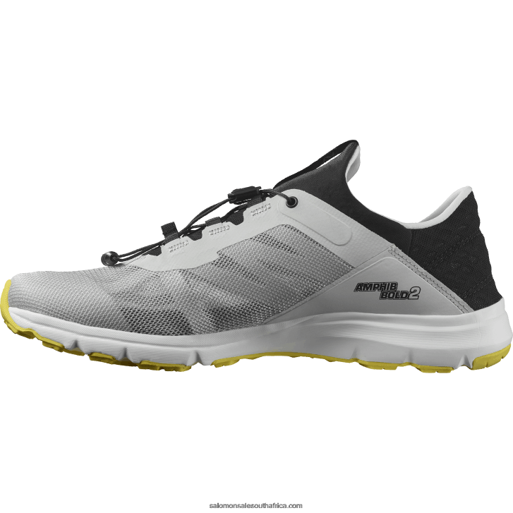 Salomon Men\s Sandals - Amphib Bold 2 JV8B481081 Lunar Rock/Black/Buttercup